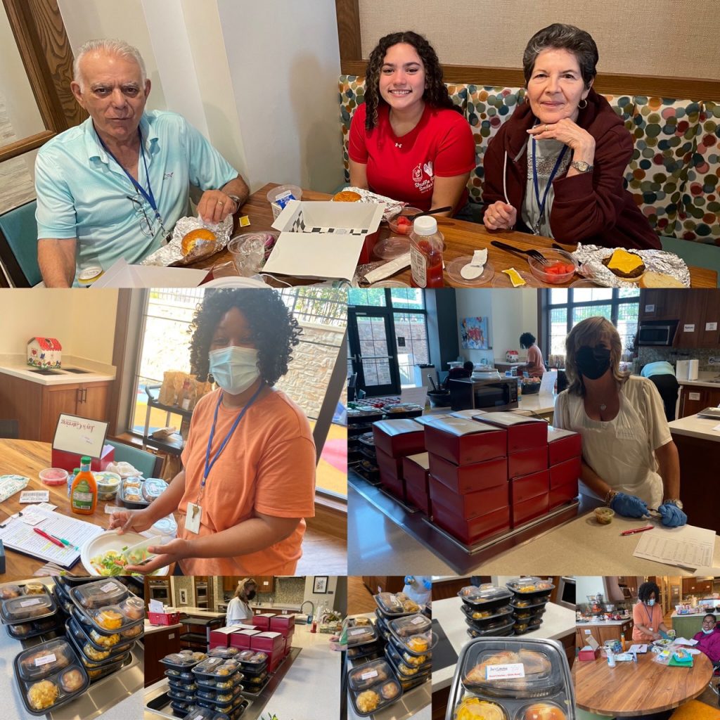 Celebrating Marcia's Birthday with Courage Meals