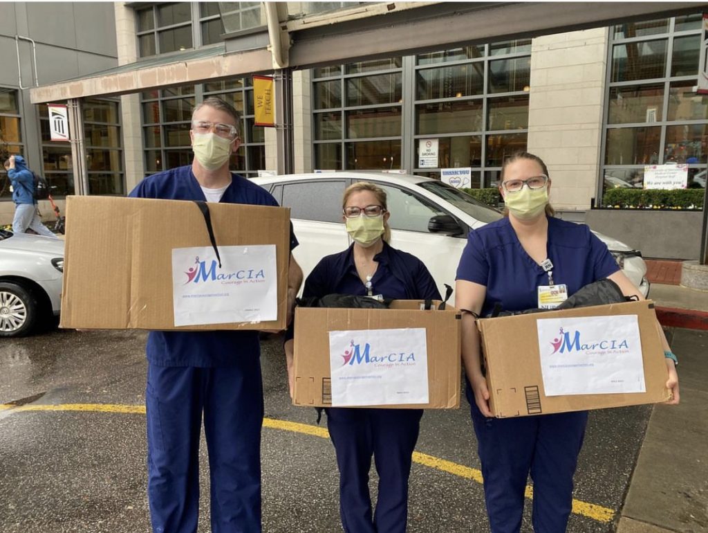 Eighteen Courage Bags Delivered to Ronald McDonald House Baltimore